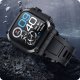 SMARTWATCH MĘSKI ZEGAREK FUNKCJA GPS ROZMOWY POLSKIE MENU BATERIA 410mAh 9