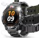 SMARTWATCH ZEGAREK MĘSKI MENU JĘZYK POLSKI ROZMOWY CZARNY PREMIUM + 3 PASKI 1