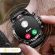 SMARTWATCH ZEGAREK MĘSKI MENU JĘZYK POLSKI ROZMOWY CZARNY PREMIUM + 3 PASKI 10