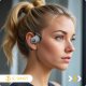 SŁUCHAWKI BEZPRZEWODOWE BLUETOOTH ZAUSZNE POWERBANK NA ROWER DO BIEGANIA 3