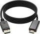 RoGer DisplayPort to HDMI cable / 4K x 2K / 1.8M / Black 1
