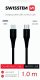 Kabel USB Swissten USB-C - microUSB 1 m Czarny (8595217471894) 3