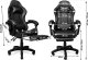 Fotel Bauerkraft Fotel gamingowy krzesło obrotowe z podnóżkiem czarny 11