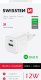 Swissten Travel Charger 12W USB-C / USB-A 1