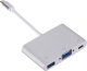 HUB USB Roger RoGer Multimedia Adapter Type-C to VGA + USB / USB-C 1