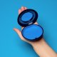 Etui pudełko na nakładki INVISALIGN aparat protezy z lusterkiem blue ZENT 3