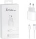 RoGer CH20W1M Wall Charger 20W / USB-C - Lightning 1m 1