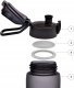 Butelka tritanowa Majestic Sport Okosei Mat 750 ml szara 10