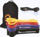 Zestaw gum do ćwiczeń Majestic Sport HOME BAND z kotwą i woreczkiem bawełnianym 26