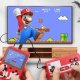 RoGer Retro mini Game console with 400 games, 3 inch color screen, TV output / Red + Remote 3