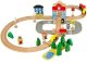 RoGer Wooden station with train and accessories 50pcs. 2