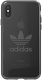 Adidas Clear Case Silicone Case for Apple iPhone X / XS Transparent - Black (EU Blister) 1