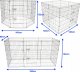 KOJEC DLA SZCZENIĄT ZAGRODA DLA PSA PSÓW KRÓLIKA ŚWINKI SKŁADANY 122cm XXXL 8