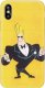 Cartoon Network Johnny Bravo Silicone Case for Apple iPhone XS Max Smoking 1