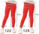 Elastyczne Legginsy Bawełniane Klasyczne Getry Polskie Jeans 128 13