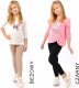 Elastyczne Legginsy Bawełniane Klasyczne Getry Polskie Jeans 128 6