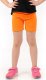 Krótkie spodenki Legginsy 1/2 Kolarki Dziecięce Getry Pomarańczowe 146 2