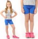 Krótkie spodenki Legginsy 1/2 Kolarki Dziecięce Getry Szorty Chabrowe 98 1