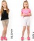 Krótkie spodenki Legginsy 1/2 Kolarki Dziecięce Getry Szorty Czarne 110 4