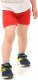 Krótkie spodenki chłopięce Kolarki dziecięce Getry 1/2 Szorty Czerwone 128 1