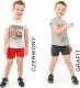 Krótkie spodenki chłopięce Kolarki dziecięce Getry 1/2 Szorty Jeans 104 6