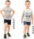 Krótkie spodenki chłopięce Kolarki dziecięce Getry 1/2 Szorty Jeans 116 6