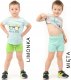 Krótkie spodenki chłopięce Kolarki dziecięce Getry 1/2 Szorty Jeans 116 7