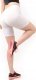 Legginsy damskie 1/2 Kolarki Krótkie Spodenki Białe XL 3