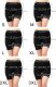 Legginsy damskie 1/2 Kolarki Krótkie Spodenki Czarne M 6