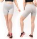 Legginsy damskie 1/2 Kolarki Krótkie Spodenki Szare M 1