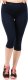 Legginsy damskie 3/4 krótkie Polskie bawełniane Getry Granatowe XXXL 1