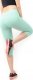 Legginsy damskie 3/4 krótkie Polskie bawełniane Getry Miętowe 4XL 3