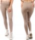 Legginsy damskie długie Polskie Getry Bawełniane Beżowe XXXL 1
