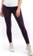 Legginsy damskie długie Polskie Getry Bawełniane Fioletowe 5XL 1