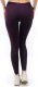 Legginsy damskie długie Polskie Getry Bawełniane Fioletowe 5XL 2