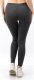 Legginsy damskie długie Polskie Getry Bawełniane Grafitowe 4XL 2