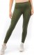 Legginsy damskie długie Polskie Getry Bawełniane Khaki S 1