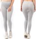 Legginsy damskie długie Polskie Getry Bawełniane Szare 6XL 1