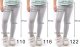 Legginsy dziecięce długie bawełniane klasyczne Brązowe 134 13