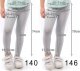Legginsy dziecięce długie bawełniane klasyczne Jeans 146 3