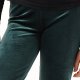 Legginsy dziewczęce Welurowe Elastyczne Spodnie Getry Welur Butelkowe 128 4