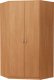 Bestseller Szafa Narożna z drążkiem i półkami Sz06 Olcha 55x106x193 cm 1