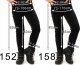 Legginsy dziewczęce Welurowe Elastyczne Spodnie Getry Welur Wrzosowe 98 13