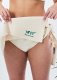 Spódnica z figami FROTTE OEKO-TEX Standard YEYE Made in Nature Ecru M 12