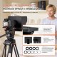 Teleprompter podłogowy 10 do smartfona kamery 5