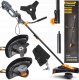 KOSA ELEKTRYCZNA PODKASZARKA 2500W GŁOWICA + ŻYŁKA + PAS + TARCZA 380MM 1