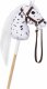 Tootiny Koń na kiju Hobby Horse A4 Leopard - biały 4