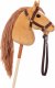 Koń na kiju Hobby Horse HOPPIHORSE A3 Chestnut - brąz, maść kasztanowata Tootiny 3