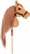 Koń na kiju Hobby Horse HOPPIHORSE A3 Chestnut - brąz, maść kasztanowata Tootiny 5