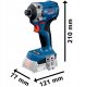 KLUCZ UDAR.AKU.GDS 18V-350 1/2"-350NM BEZ AKUM. I LADOWARKI + KARTON 5
